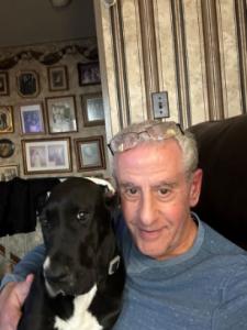 richard with great dane